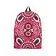 Indigenous Australian Aboriginal Backpack Aboriginal Pink Horseshoe Dot Harmony Field