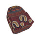 Indigenous Australian Aboriginal Backpack Aboriginal Spirit Tracks Sand Dune Collection