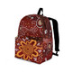 Indigenous Australian Aboriginal Backpack Aboriginal Sunburst Flower Spirit Dreaming