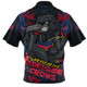 Adelaide Crows Zip Polo Shirt Spirit Warriors Of The Game