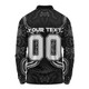 Collingwood Long Sleeve Polo Shirt Spirit Warriors Of The Game