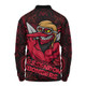 Essendon Long Sleeve Polo Shirt Spirit Warriors Of The Game
