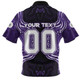 Fremantle Zip Polo Shirt Spirit Warriors Of The Game