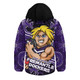 Fremantle Hooded Padded Jacket Spirit Warriors Of The Game