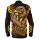 Hawthorn Long Sleeve Shirt Spirit Warriors Of The Game
