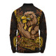 Hawthorn Long Sleeve Polo Shirt Spirit Warriors Of The Game