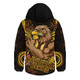 Hawthorn Hooded Padded Jacket Spirit Warriors Of The Game