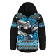 Cronulla-Sutherland Sharks Hooded Padded Jacket Final Clash Battle Edition
