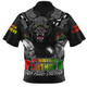 Penrith Panthers Zip Polo Shirt Final Clash Battle Edition
