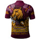 Brisbane Broncos Polo Shirt Final Clash Battle Edition