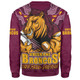 Brisbane Broncos Sweatshirt Final Clash Battle Edition