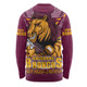 Brisbane Broncos Long Sleeve T-shirt Final Clash Battle Edition