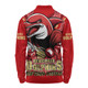 Redcliffe Dolphins Long Sleeve Polo Shirt Final Clash Battle Edition