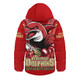 Redcliffe Dolphins Hooded Padded Jacket Final Clash Battle Edition