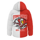 Sydney Swans Hooded Padded Jacket Warrior's Heart Ignites