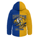 West Coast Eagles Hooded Padded Jacket Warrior's Heart Ignites