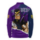 Melbourne Storm Long Sleeve Polo Shirt Chasing Victory 2025 Final Series Pride