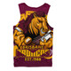 Brisbane Broncos Men Singlet Battle For Glory Rugby Finals Edition