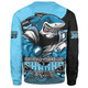 Cronulla-Sutherland Sharks Sweatshirt Battle For Glory Rugby Finals Edition