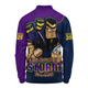 Melbourne Storm Long Sleeve Polo Shirt Battle For Glory Rugby Finals Edition