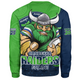 Canberra Raiders Sweatshirt Battle For Glory Rugby Finals Edition