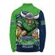 Canberra Raiders Long Sleeve Polo Shirt Battle For Glory Rugby Finals Edition