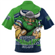 Canberra Raiders Zip Polo Shirt Battle For Glory Rugby Finals Edition