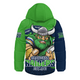 Canberra Raiders Hooded Padded Jacket Battle For Glory Rugby Finals Edition