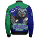 New Zealand Warriors Bomber Jacket Battle For Glory Rugby Finals Edition