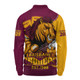 New Zealand Warriors Long Sleeve Polo Shirt Battle For Glory Rugby Finals Edition
