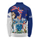 Victoria Long Sleeve Polo Shirt Power Pride And Heritage Crest
