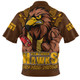 Hawthorn Zip Polo Shirt Final Clash Battle Edition