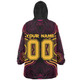 Brisbane Lions Snug Hoodie Spirit Warriors Of The Game