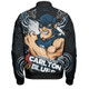 Carlton Bomber Jacket Spirit Warriors Of The Game