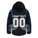 Geelong Cats Hooded Padded Jacket Spirit Warriors Of The Game