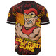 Gold Coast SUNS Baseball Shirt Spirit Warriors Of The Game