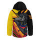 Adelaide Crows Hooded Padded Jacket Battlefield Glory Gear