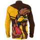 Hawthorn Long Sleeve Shirt Defend The Pride