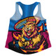 Brisbane Lions Women Racerback Singlet Premiership Series Flame Edition