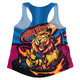 Brisbane Lions Women Racerback Singlet Premiership Series Flame Edition