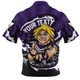 Fremantle Zip Polo Shirt Premiership Series Flame Edition