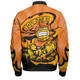 GWS GIANTS Bomber Jacket Premiership Series Flame Edition