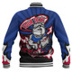 Western Bulldogs Baseball Jacket Premiership Series Flame Edition