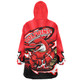 Redcliffe Dolphins Snug Hoodie Premiership Series Sports Gear
