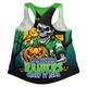 Canberra Raiders Women Racerback Singlet Dark Moon Rugby Halloween Battle Edition