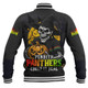 Penrith Panthers Baseball Jacket Dark Moon Rugby Halloween Battle Edition