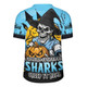 Cronulla-Sutherland Sharks Rugby Jersey Dark Moon Rugby Halloween Battle Edition