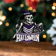 Fremantle Wood Acrylic Ornament Wicked Halloween Skeleton Spirit