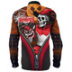 Sydney Swans Long Sleeve Shirt Halloween Night Reaper Zipper