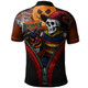 Adelaide Crows Polo Shirt Halloween Night Reaper Zipper
